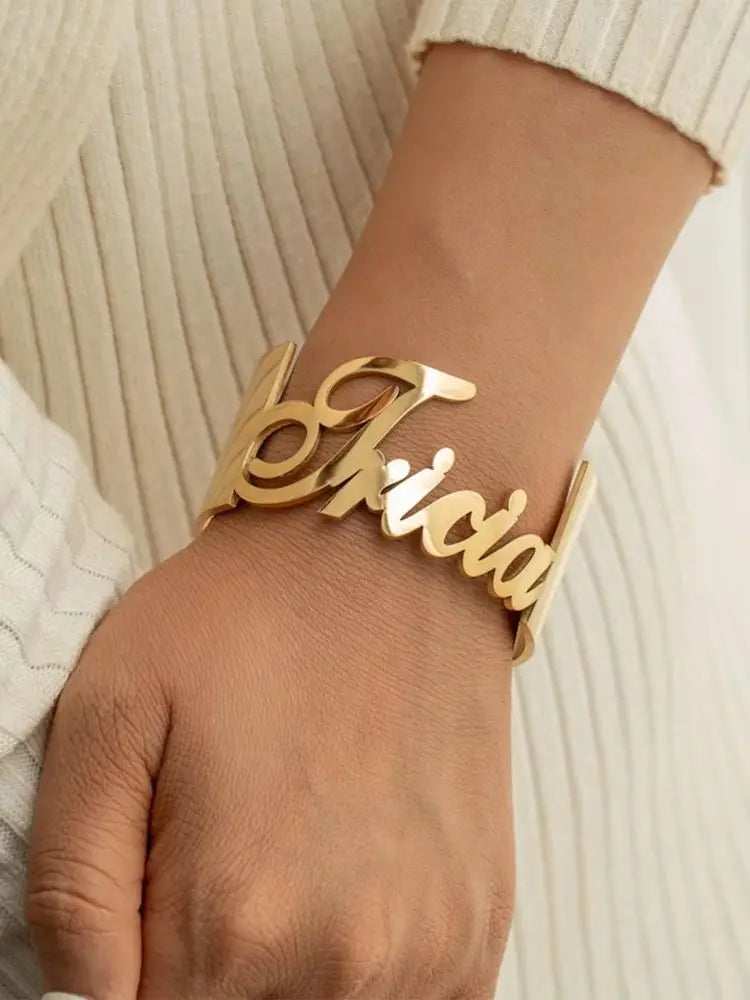 Custom Name Bracelet – Personalized Gift for Her