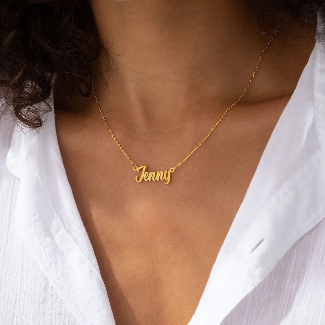 Custom Name Necklace – Personalized Gift for Her
