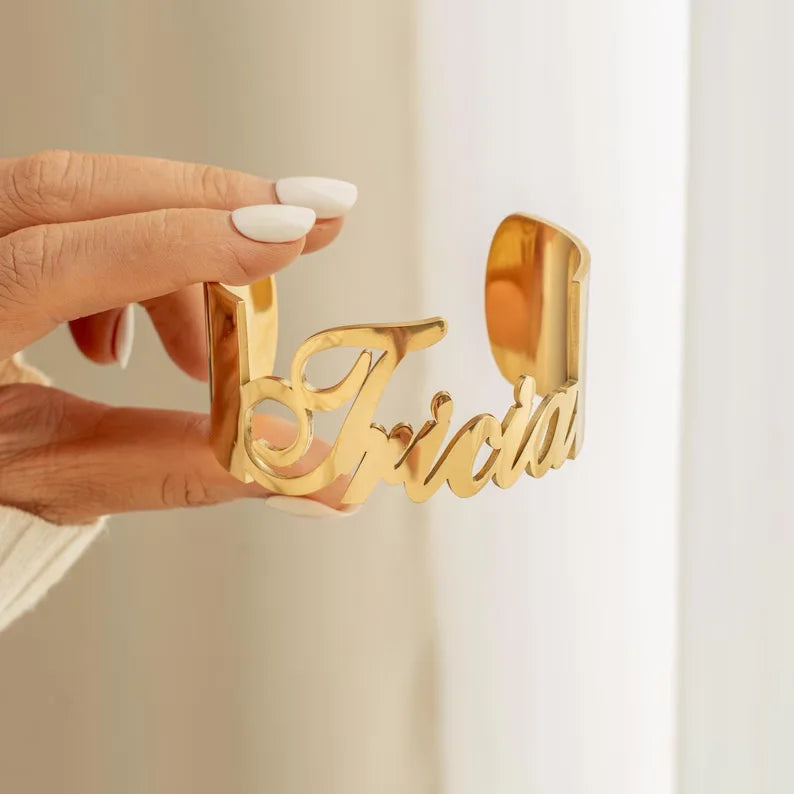 Custom Name Bracelet – Personalized Gift for Her