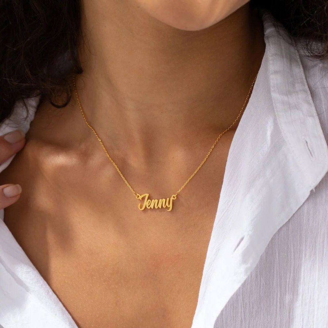 Custom Name Necklace – Personalized Gift for Her