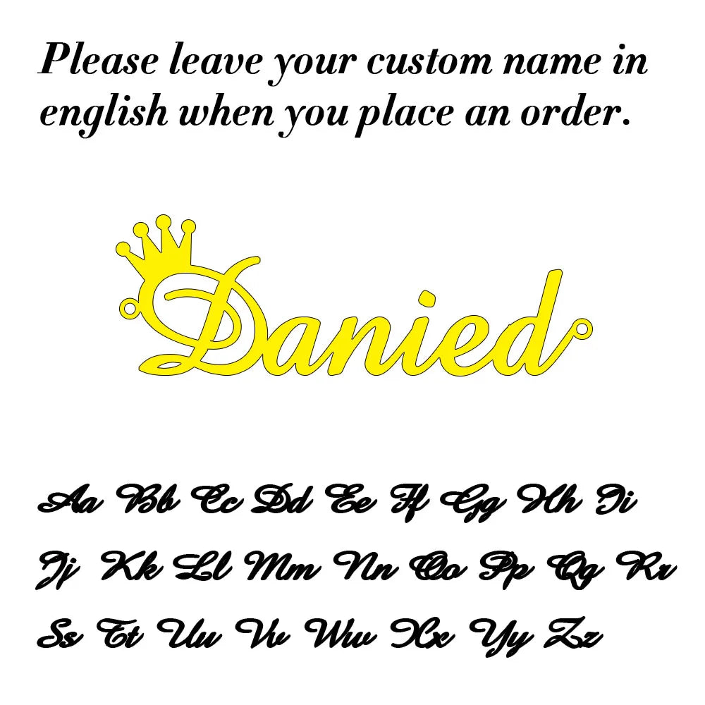 Custom Name Necklace – Personalized Gift for Her
