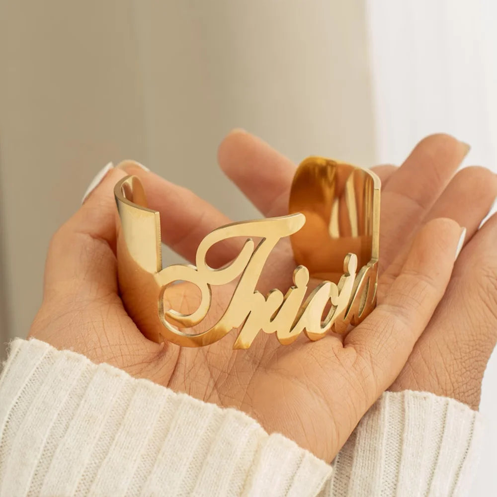 Custom Name Bracelet – Personalized Gift for Her
