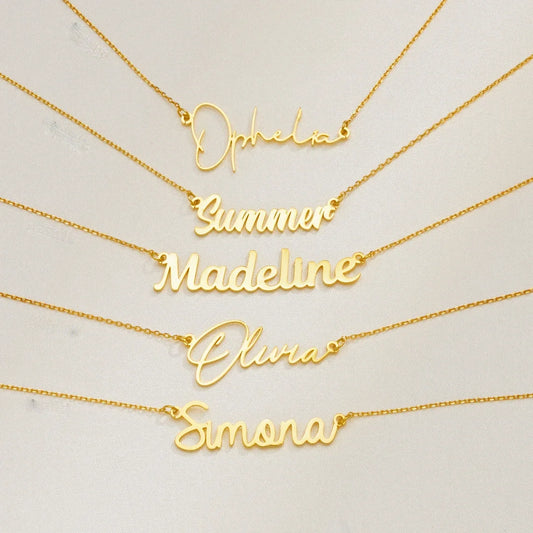 Custom Name Necklace – Personalized Gift for Her
