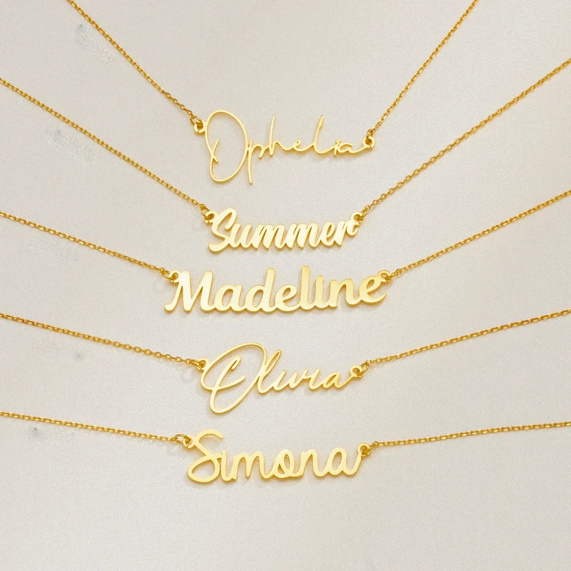 Custom Name Necklace – Personalized Gift for Her