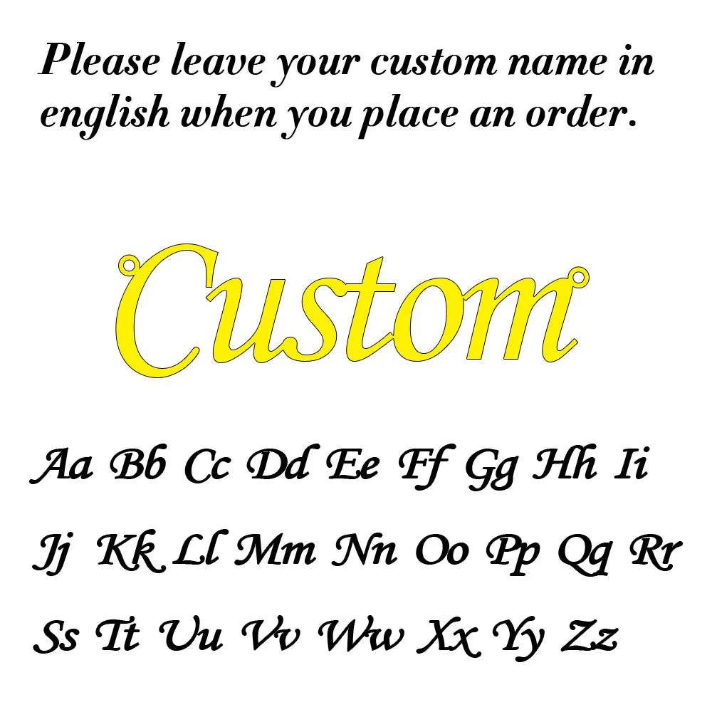 Custom Name Necklace – Personalized Gift for Her